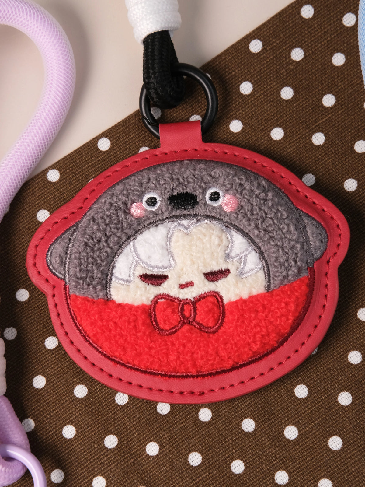 Love and Deepspace Fan-Made PU Leather Embroidered Charms