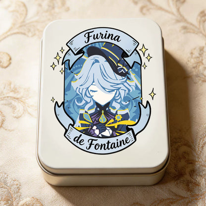Genshin Impact metal storage tin