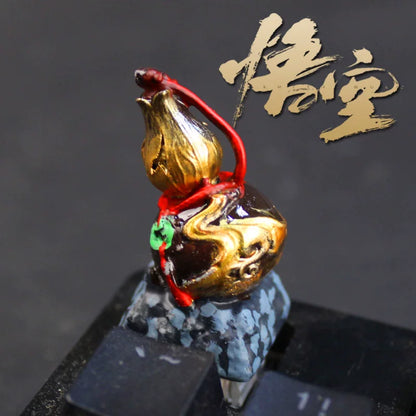 黑神话悟空个性键帽黑猴周边客制化创意机械键盘单个颗3D树脂键帽