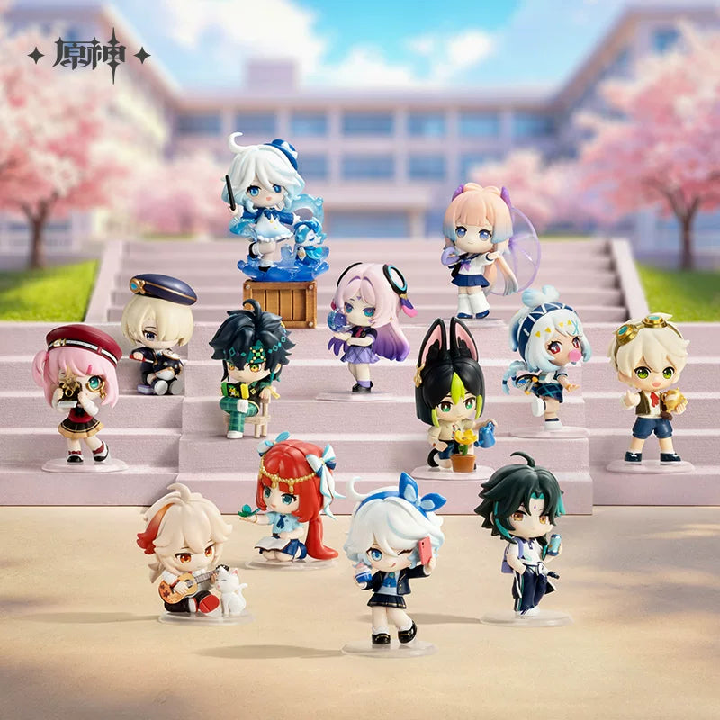 【原神官方】「学院光影诗」Q版系列手办 盲盒 泡泡玛特 Genshin