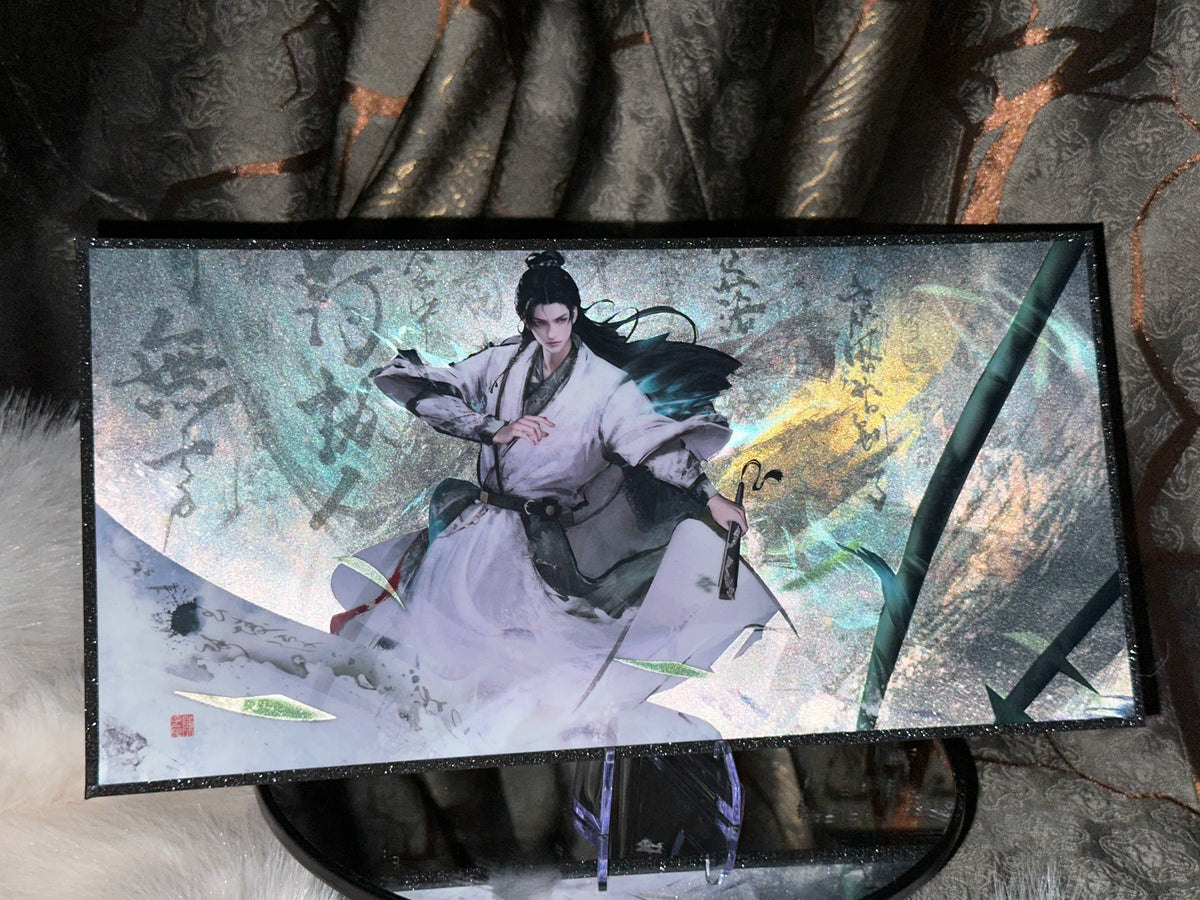 Where Winds Meet Fan-Made Chen Zixi Acrylic Art Displays