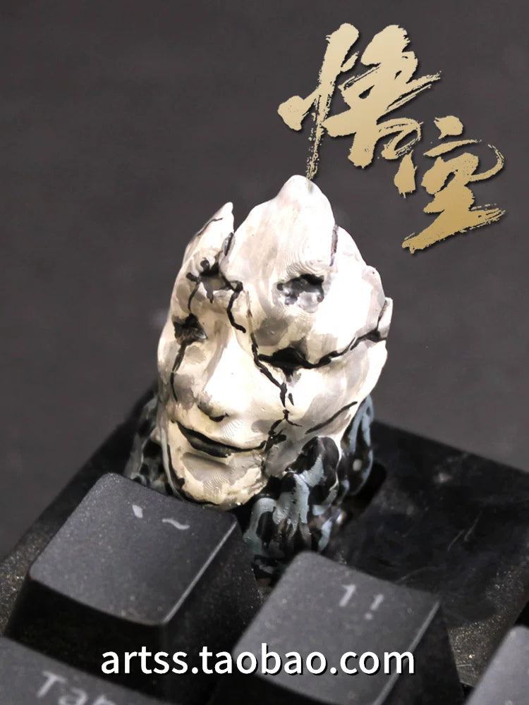 黑神话悟空个性键帽黑猴周边客制化创意机械键盘单个颗3D树脂键帽