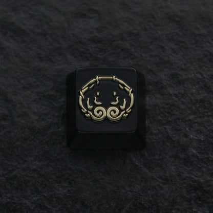 键石黑神话悟空周边金箍六根标志logo机械键盘锌铝合金属个性键帽