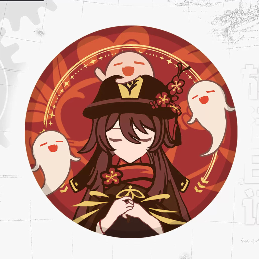 Genshin Impact Fan-Made Character Diatomaceous Earth Coaster Collection
