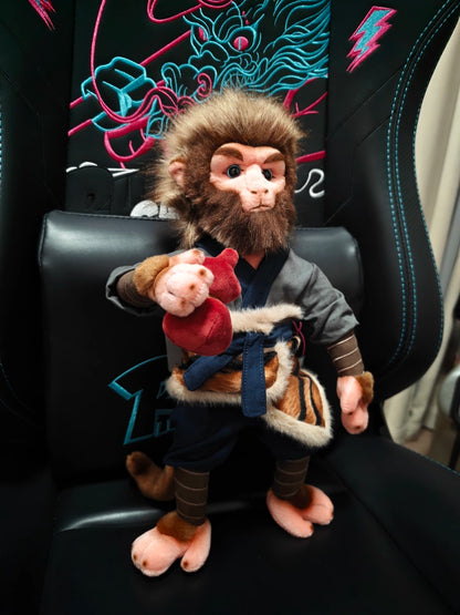 Official Black Myth: Wukong The Destined One Poseable Plush Toy with Movable Arms and Tail