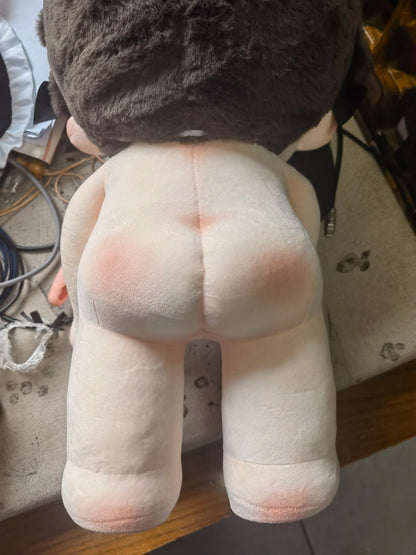 Love and Deepspace 19.69 inch standing plush doll bare body back view