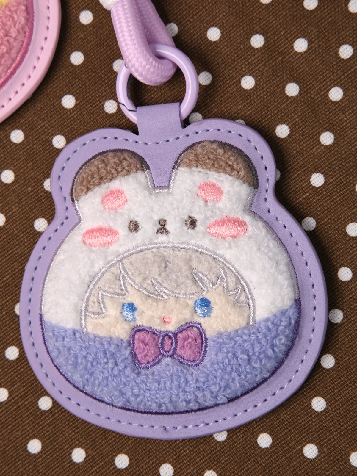 Love and Deepspace Fan-Made PU Leather Embroidered Charms