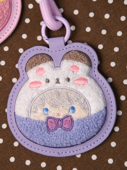 Love and Deepspace Fan-Made PU Leather Embroidered Charms