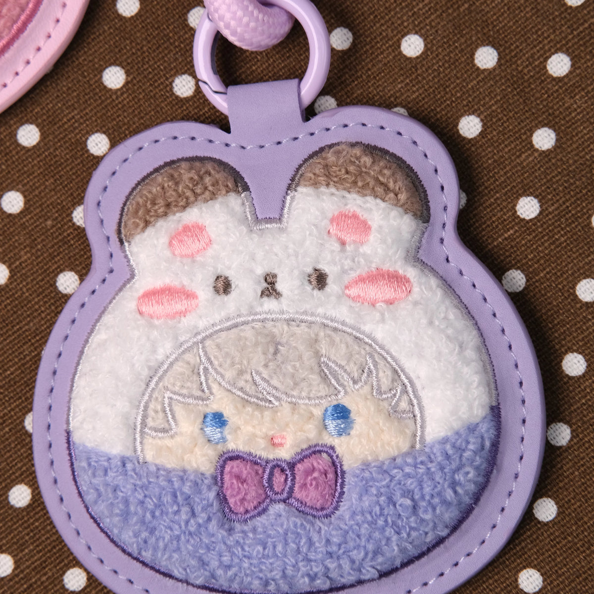 Love and Deepspace Fan-Made PU Leather Embroidered Charms