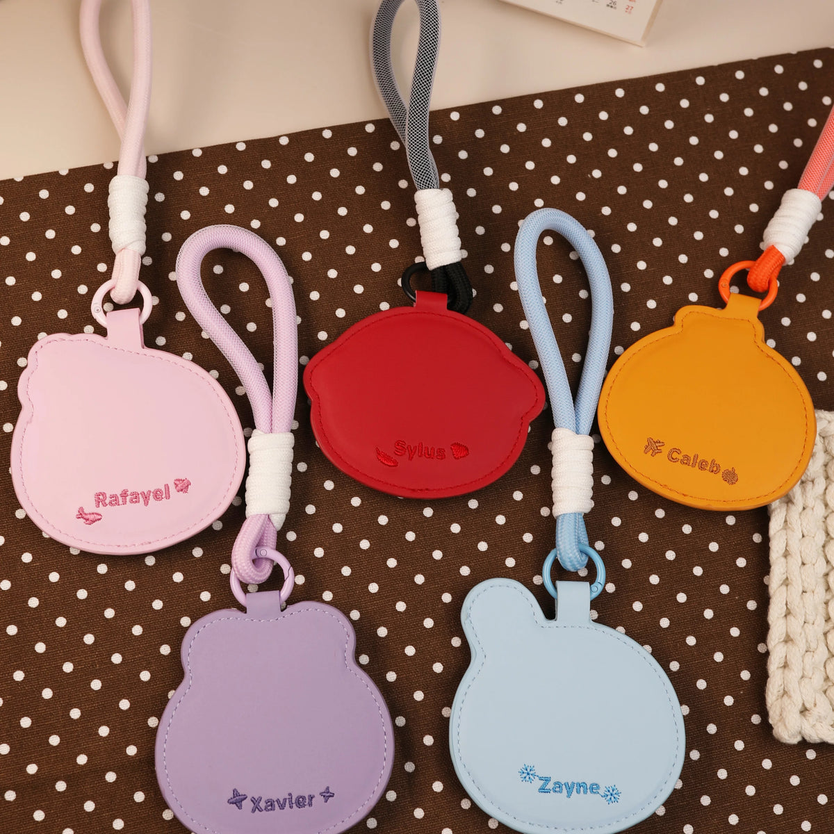 Love and Deepspace Fan-Made PU Leather Embroidered Charms