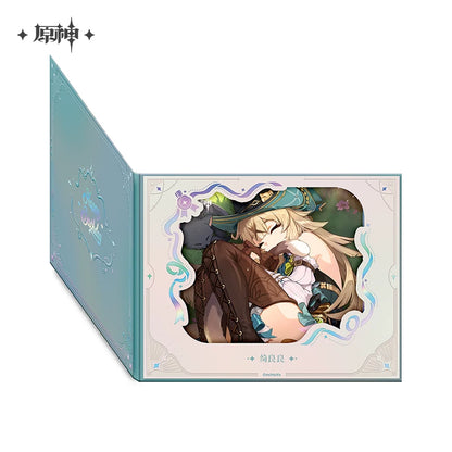 Official Genshin Impact Fated Day 2025 Fold-Out Window Shikishi