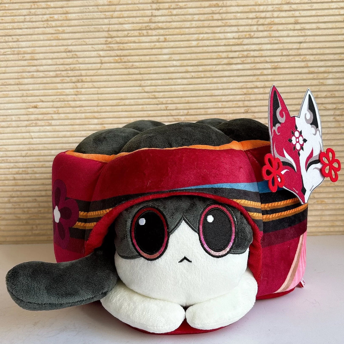 Genshin Impact Fan-Made Sparkle Cat Cake Plush