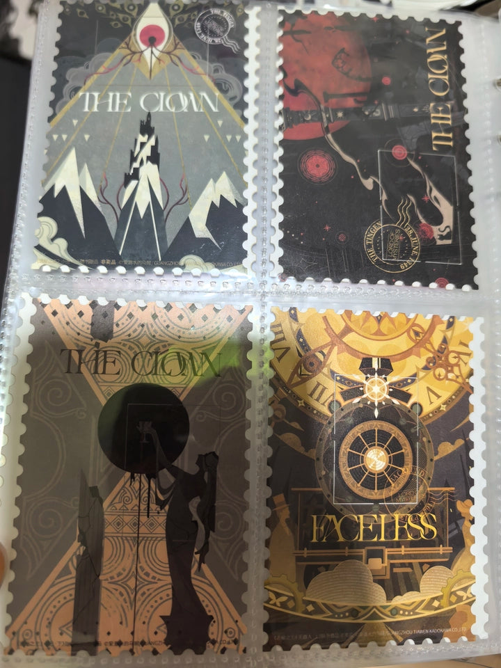Lord of the Mysteries Chinese novels four additional stamp-style art cards