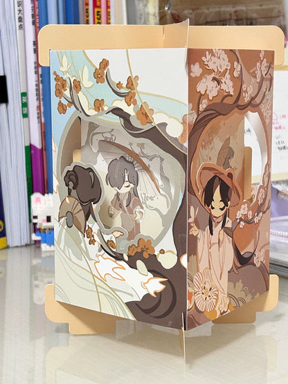 TGCF Chinese novel box set folding lantern paper display