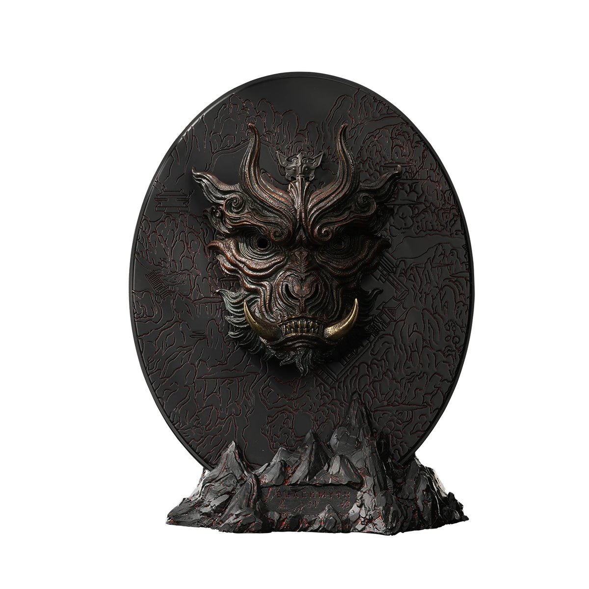 Official Black Myth: Wukong Bronze Monkey Mask half-scale collectible ornament