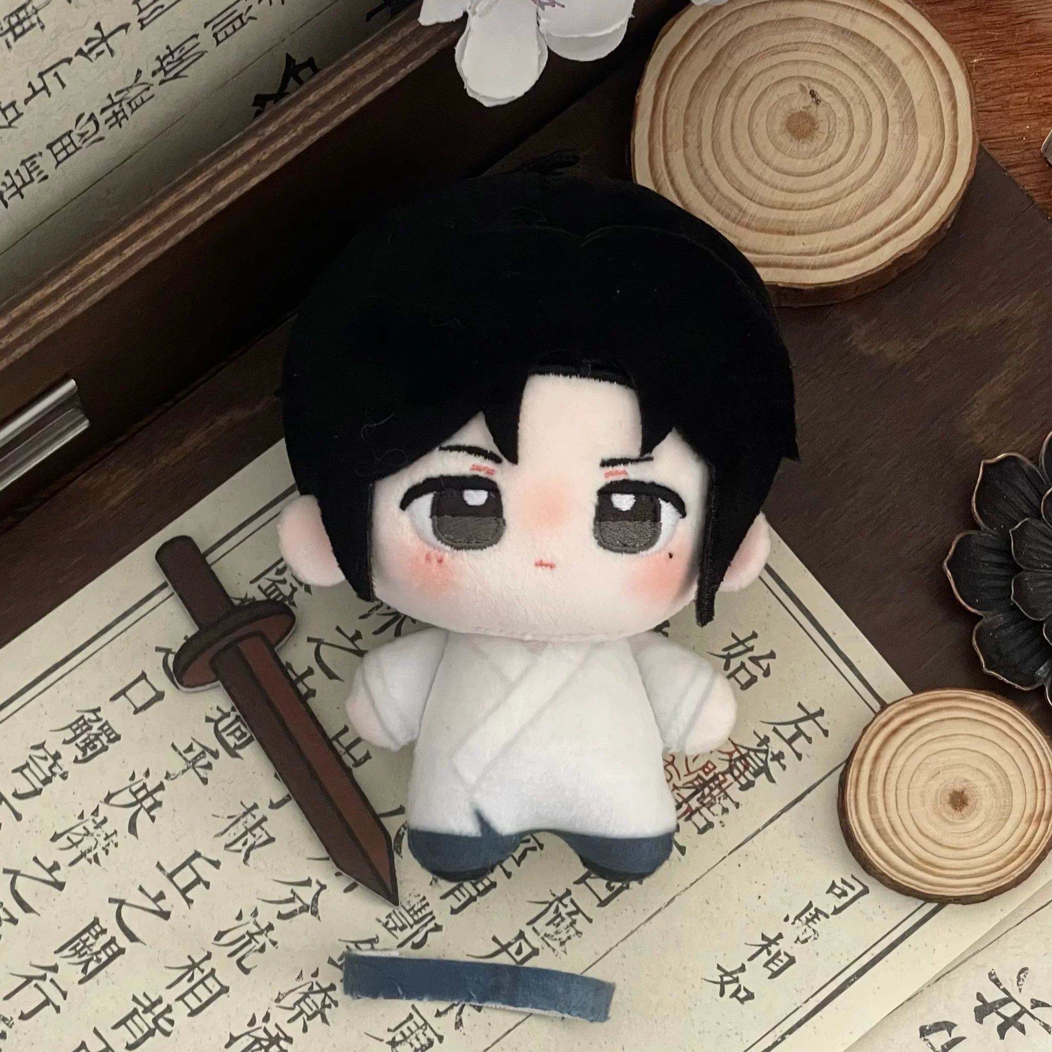 现货｜燕云十六声原创周边幼年江晏江无浪10cm印花努努体棉花娃娃
