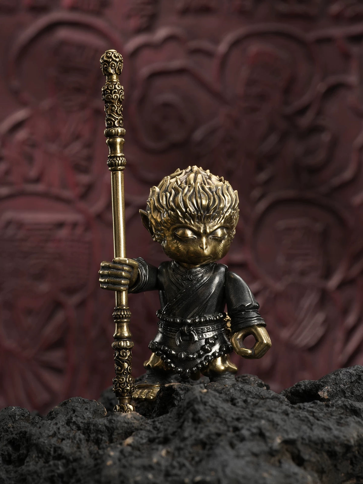 Black Myth: Wukong The Destined One metal figure front view