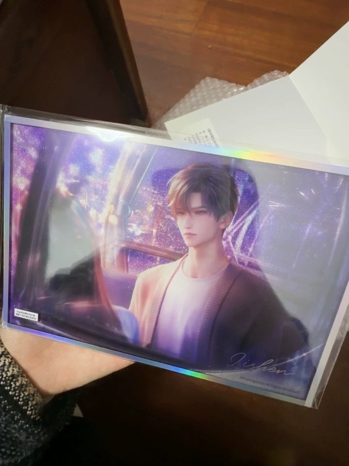 Official Love and Deepspace Xspace Echo Glitter Shikishi