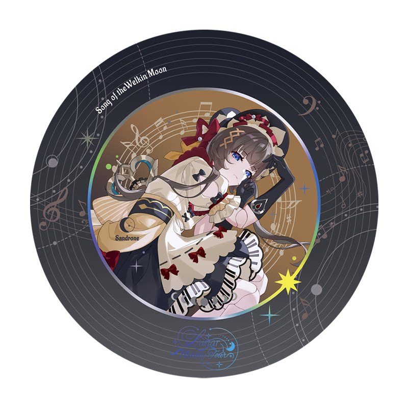 Genshin Impact Fan-Made Moonlit Melody Acrylic Stand & NFC Disc Collection
