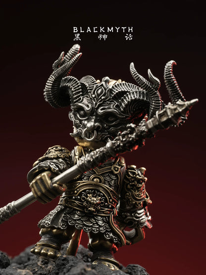 Black Myth: Wukong The Destined One Great Strength golden figure back view