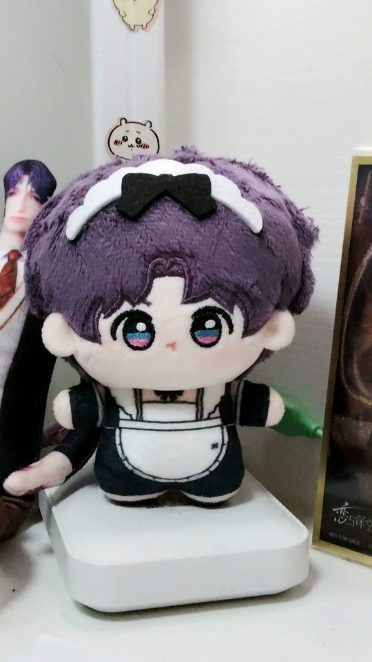 Love and Deepspace Fan-Made Maid 3.94in Nunu Plush Doll