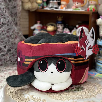 Genshin Impact Fan-Made Sparkle Cat Cake Plush