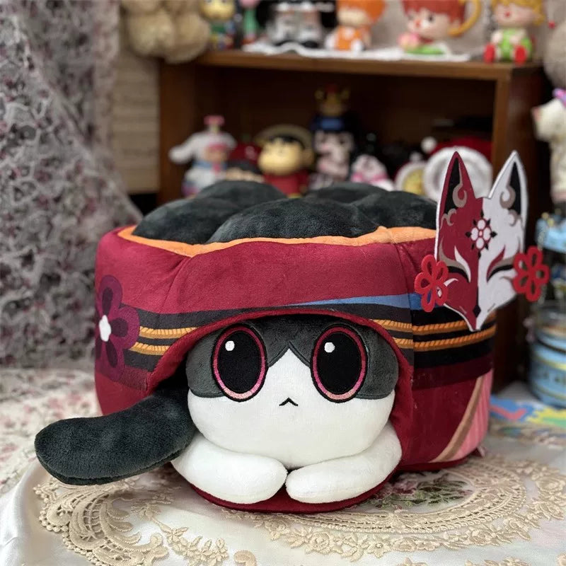 Genshin Impact Fan-Made Sparkle Cat Cake Plush