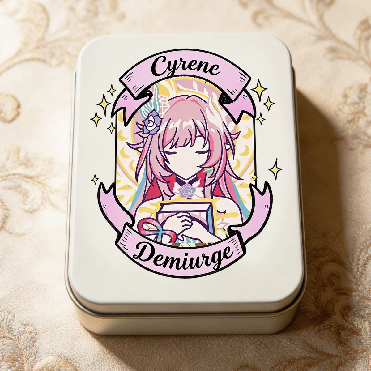 Genshin Impact Fan-Made Character Metal Storage Tin Collection