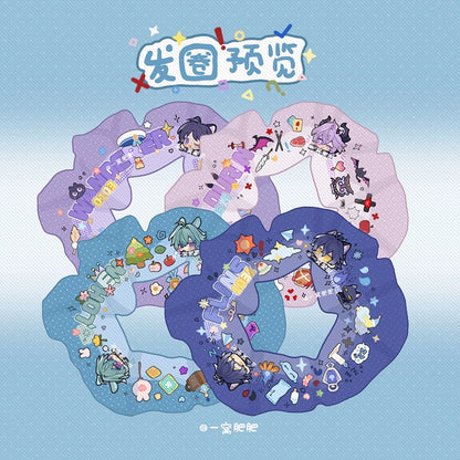 Genshin Impact Fan-Made Character Hair Scrunchie Collection