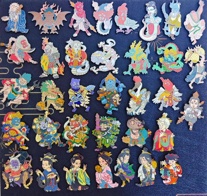 Official Black Myth: Wukong Shadow Archive Magnetic Badges - Series III