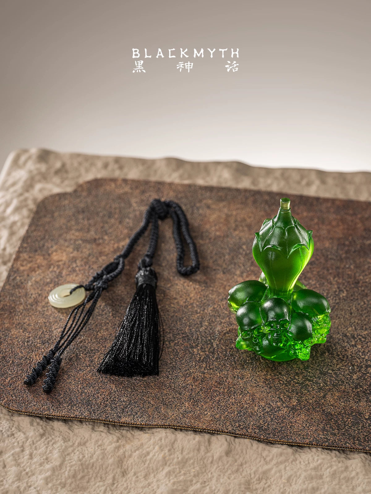《黑神话：悟空》五鬼葫芦-1/3收藏琉璃摆件（琉光绿）