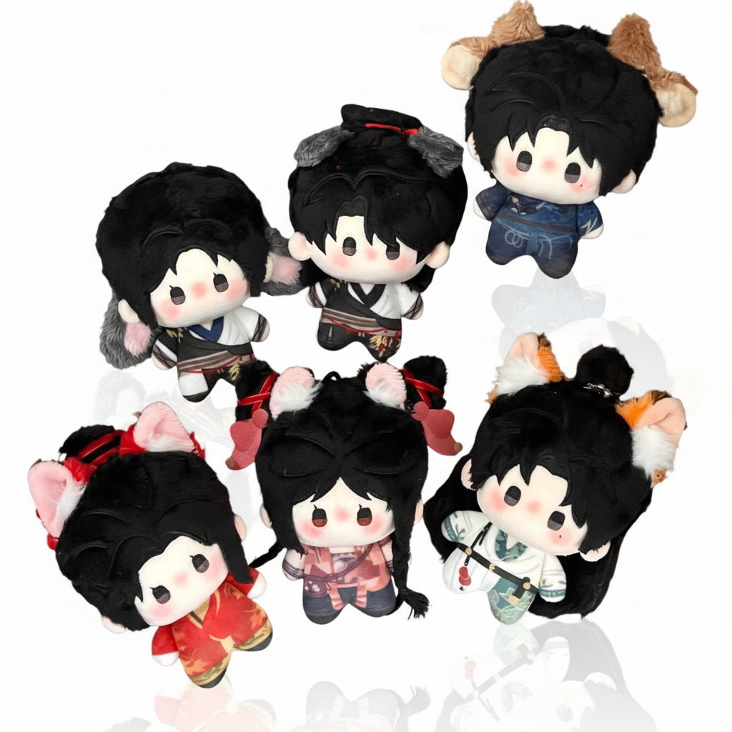Where Winds Meet animal-ear character plush dolls