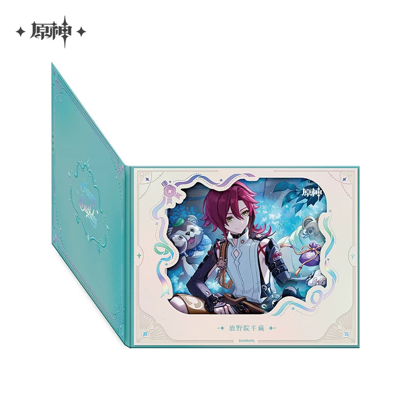 Official Genshin Impact Fated Day Character Fold-Out Window Shikishi