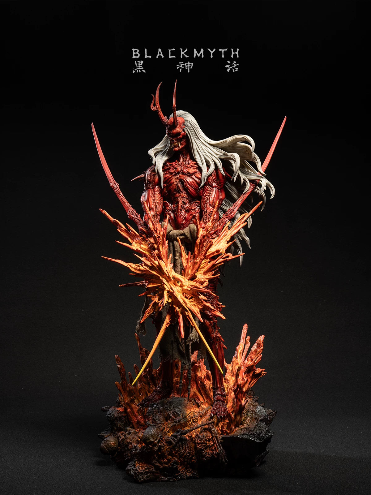 Official Black Myth: Wukong Yaksha King 1/4 scale collectible statue side view