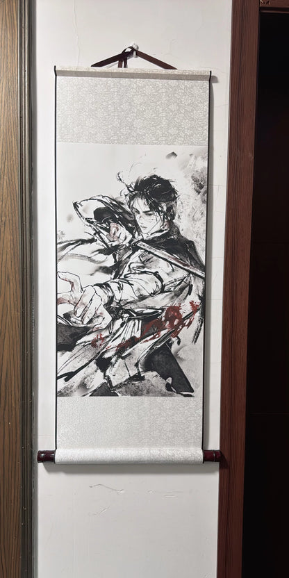 Where Winds Meet Fan-Made Jiang Yan Xiake Xing Wall Scroll