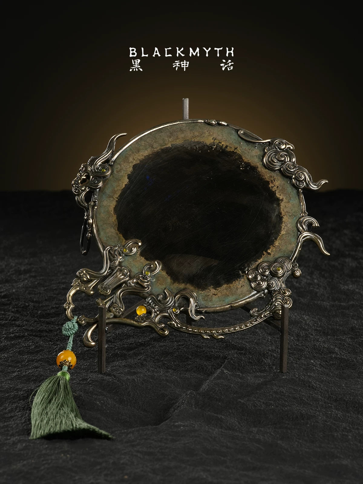 《黑神话：悟空》盘丝洞照骨镜（青铜镜）-1/1收藏铜摆件