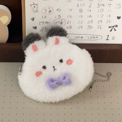 Love and Deepspace Character Earbud Coin Pouch white rabbit shape