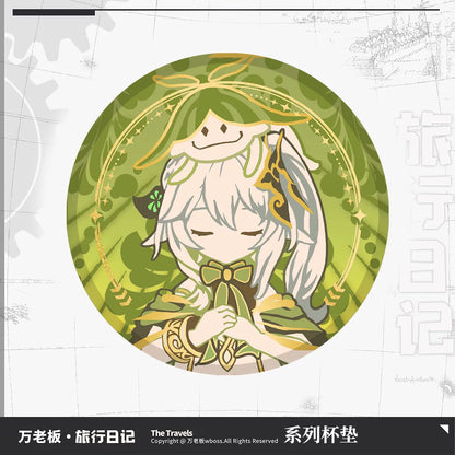 Genshin Impact Fan-Made Character Diatomaceous Earth Coaster Collection
