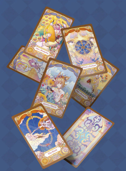 Genshin Impact Fan-Made 80-Card Standard Tarot Deck