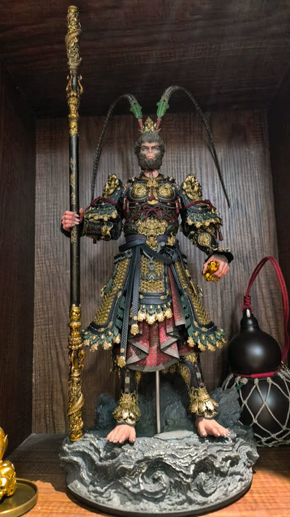 Official Black Myth: Wukong Five Ghosts Gourd Mini Incense Holder - Imitation Gilded Finish