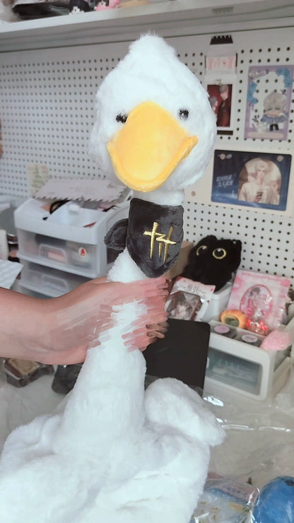 Official Where Winds Meet Defiant Goose Plush Head Cover