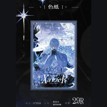 Love and Deepspace Xavier Light Year large shikishi design preview
