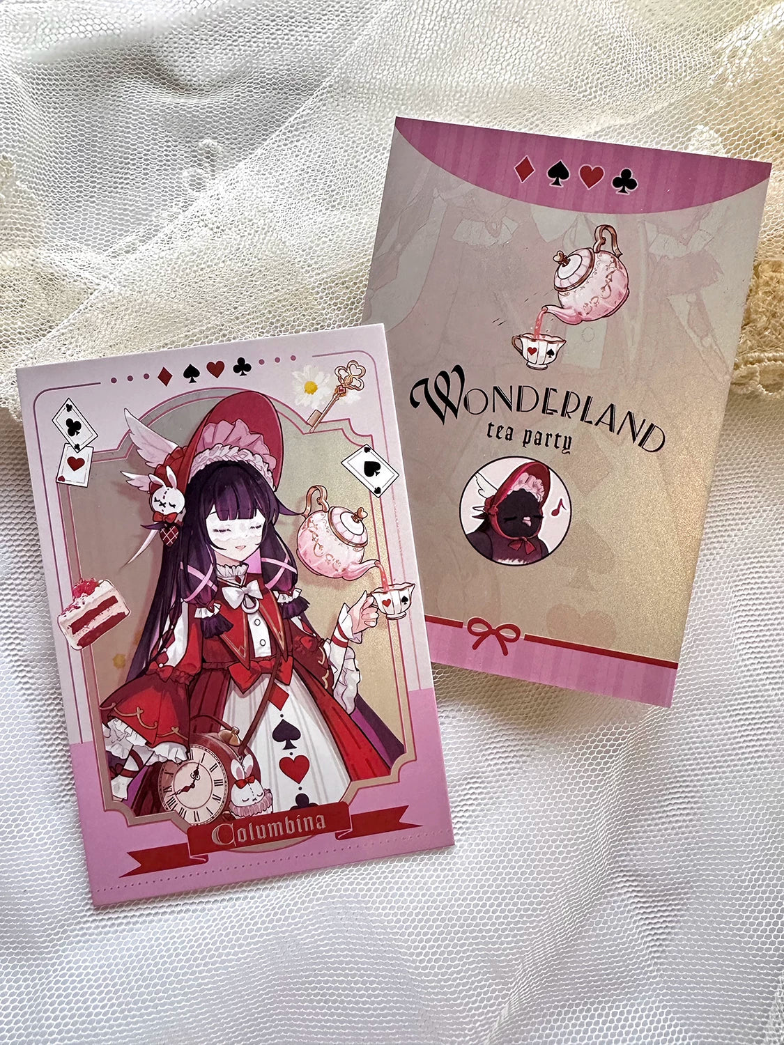 Genshin Impact Fan-Made Columbina & Sandrone Wonderland Collectible Collection