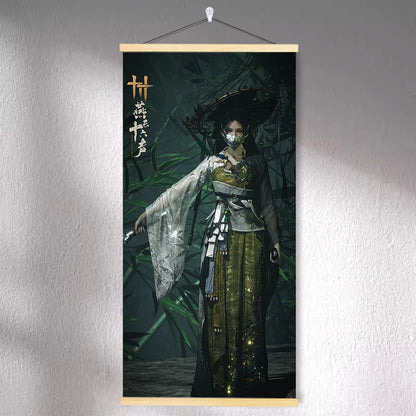 燕云十六声挂画客厅卧室寝室墙面装饰画游戏动漫二次元周边挂轴