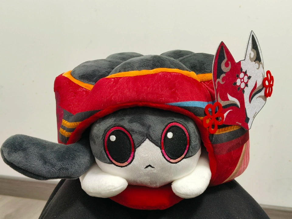 Genshin Impact Fan-Made Sparkle Cat Cake Plush