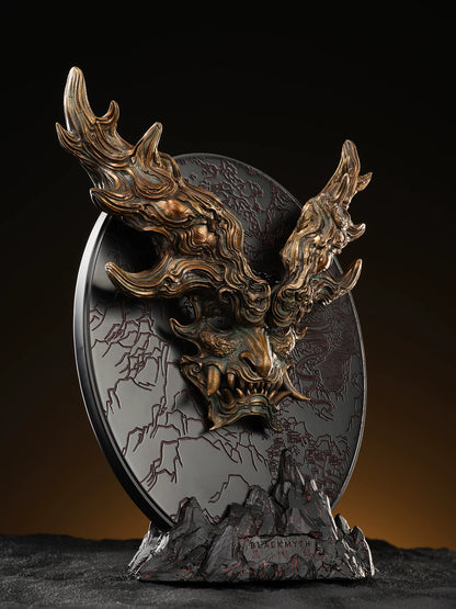 Black Myth: Wukong Cangfeng Beast Mask half-scale collectible angled side view