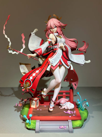 Official Genshin Impact Yae Miko Ukiyo Smiles Ver. 1/7 Figure
