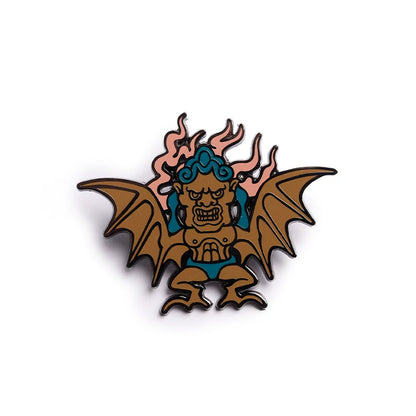 Black Myth: Wukong Shadow God Emblem Metallischer magnetischer Anstecker Brosche Kühlschrankmagnet Accessoire Geschenk