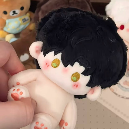 Love and Deepspace Normal-Body plush doll black hair held in hand