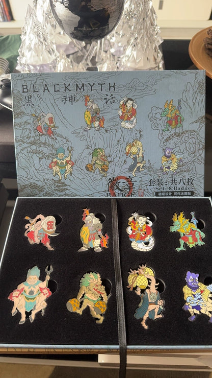 Official Black Myth: Wukong Shadow Archive Magnetic Badges - Series II